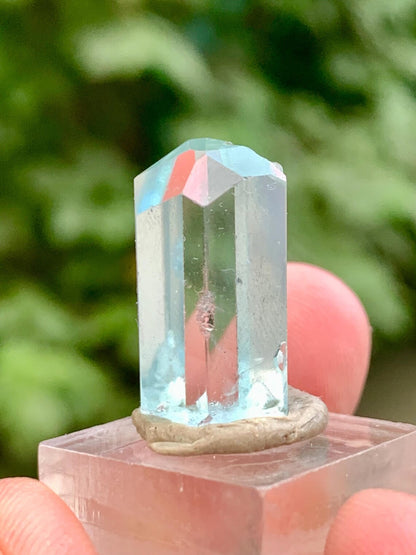 Aquamarine Crystal from Pakistan - 18.00 carats