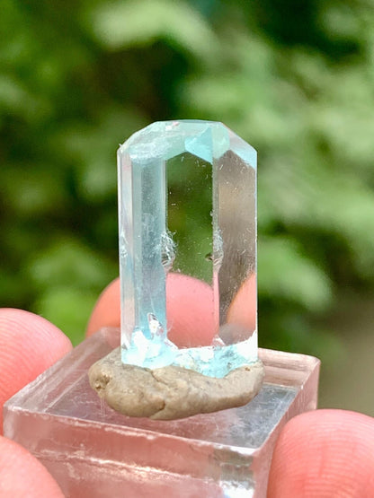 Aquamarine Crystal from Pakistan - 18.00 carats