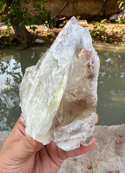 Kunzite on Quartz from Afghanistan - 440 gram
