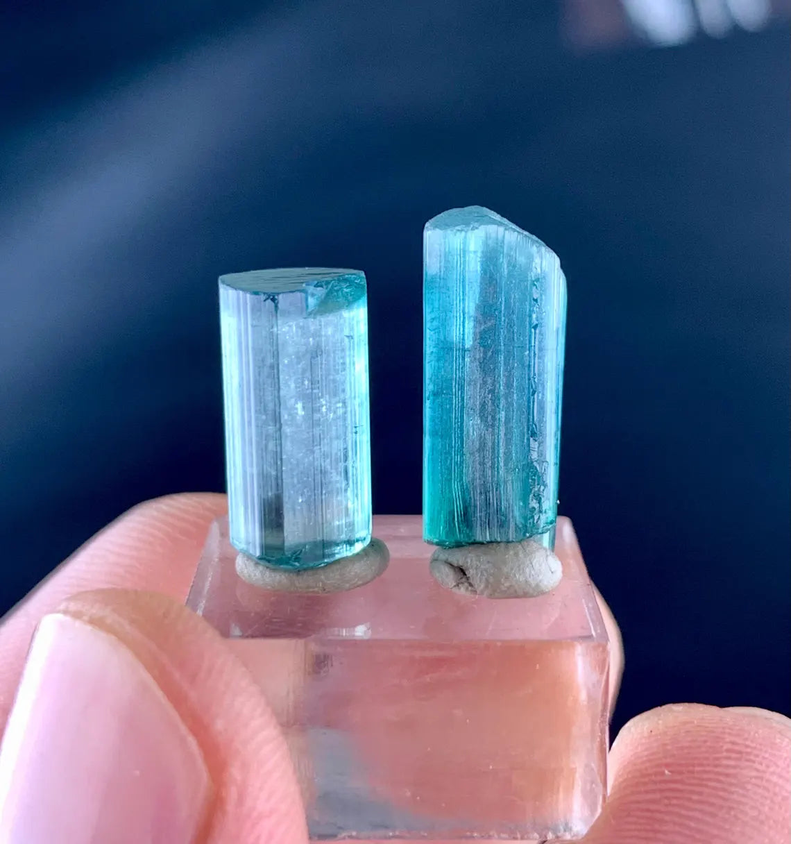 Indicolite from Afghanistan - 16.50 carats