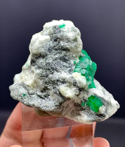 Beryl-var-Emerald on Matrix from Swat valley Pakistan - 81 gram