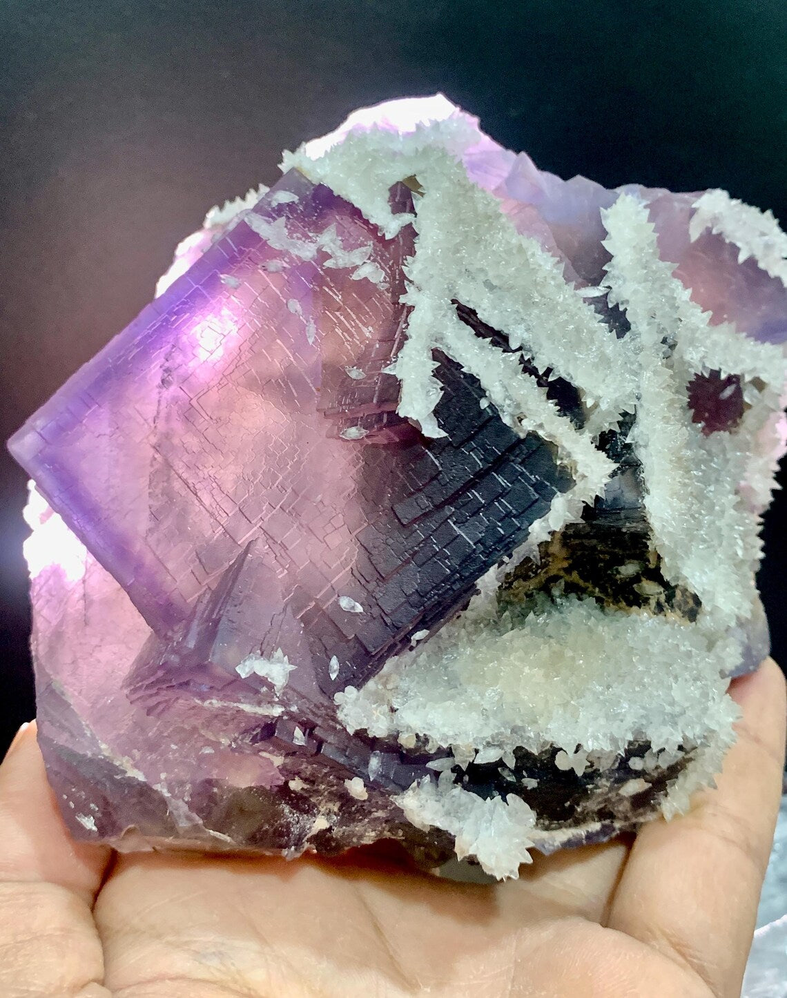 Fluorite from Pakistan - 1160 gram