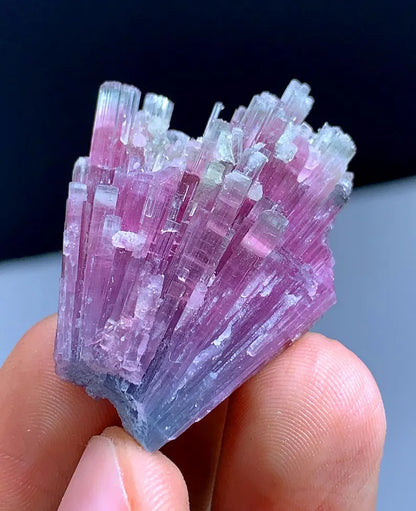 Cotton Candy Tourmaline Cluster Bunch from Afghanistan - 66.10 Carats