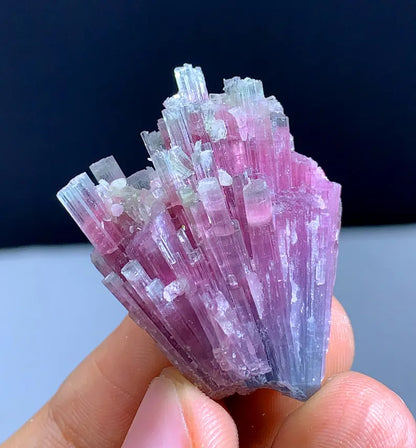 Cotton Candy Tourmaline Cluster Bunch from Afghanistan - 66.10 Carats