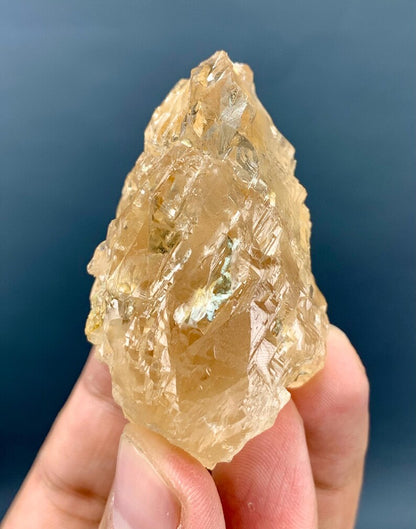 Etched Honey Brown Topaz Crystal from Pakistan - 99 Gram