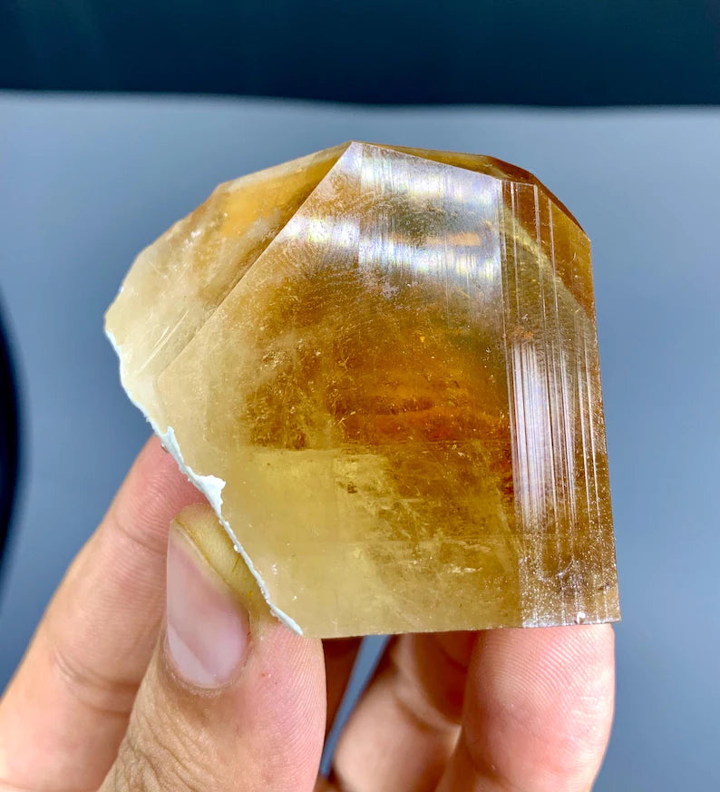 Gemmy Golden Topaz Crystal from Pakistan - 79 Gram