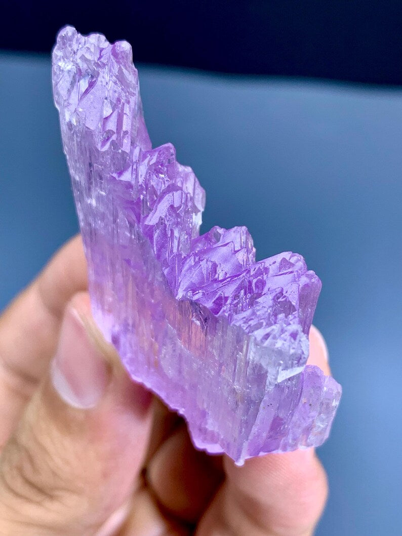 Pink Kunzite with Mountain SHape Terminations from Afghanistan - 37 Gram