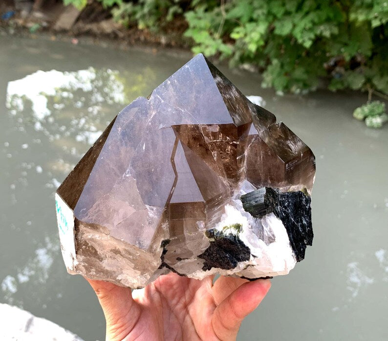 Collection Grade Smoky Quartz Specimen from Pakistan - 2278 Grams