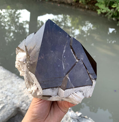 Collection Grade Smoky Quartz Specimen from Pakistan - 2278 Grams