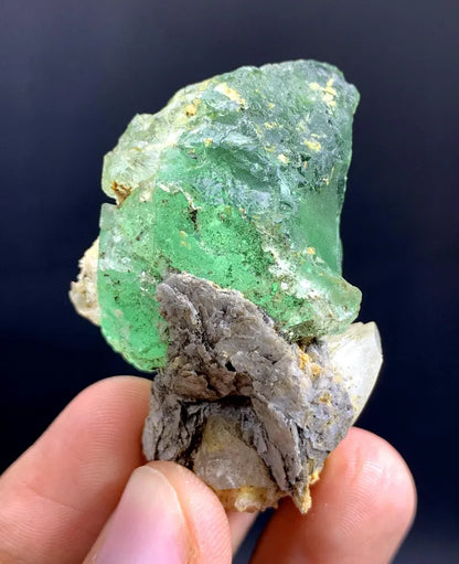 Green Fluorite Crystal from Pakistan - Gram
