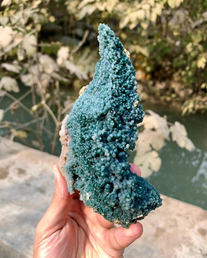 Bicolor Chalcedony Grape Agate Specimen from Indonesia - 511 Gram