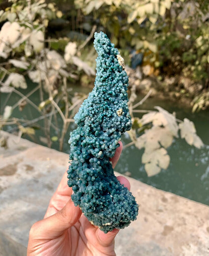 Bicolor Chalcedony Grape Agate Specimen from Indonesia - 511 Gram