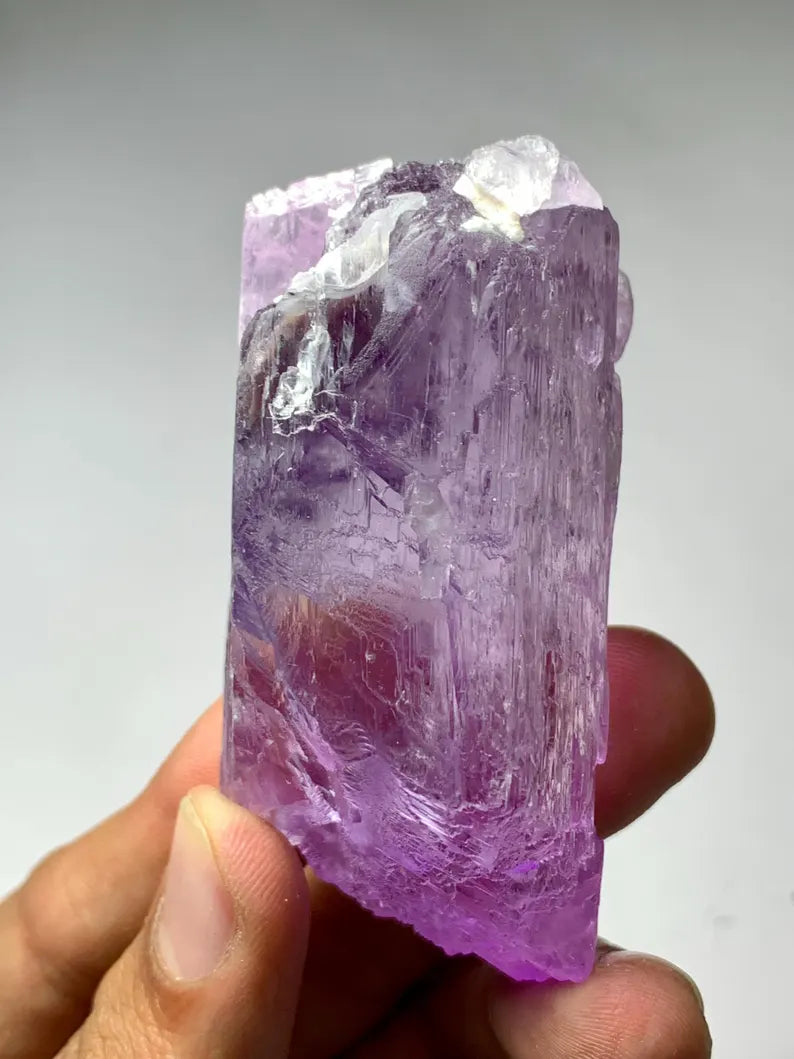 Pink Spodumene Kunzite Crystal from Afghanistan - 130 Gram