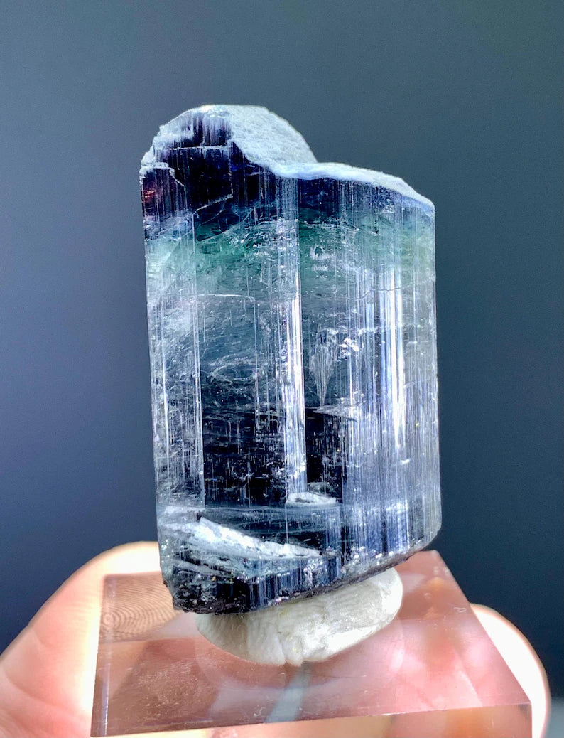 Bicolor Touurmaline Crystal from Afghanistan - 23 Gram