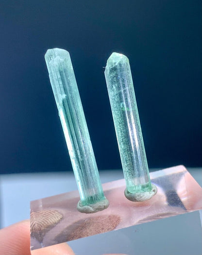 Green Tourmaline Crystals from Afghanistan - 8.50 Carats