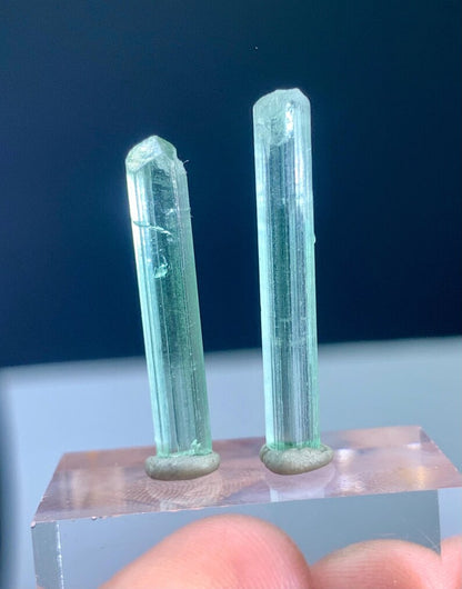 Green Tourmaline Crystals from Afghanistan - 8.50 Carats