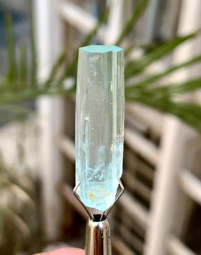 SKy Blue Aquamarine Crystal from Pakistan 17.50 Carats