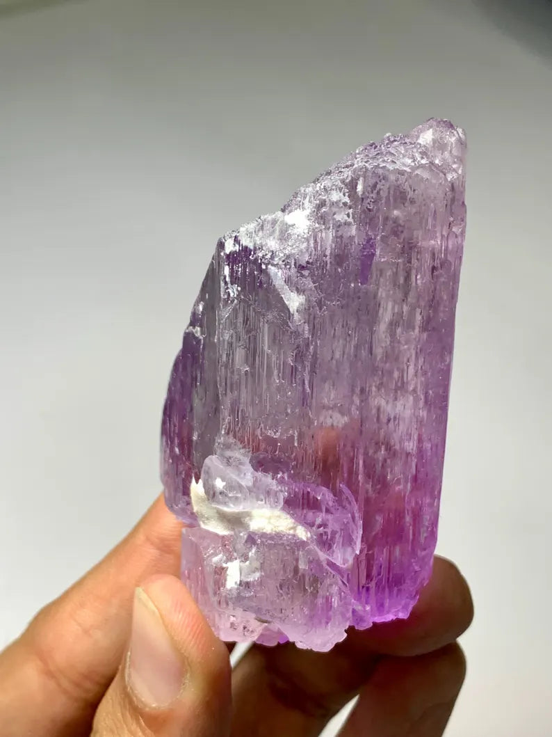 Pink Spodumene Kunzite Crystal from Afghanistan - 130 Gram
