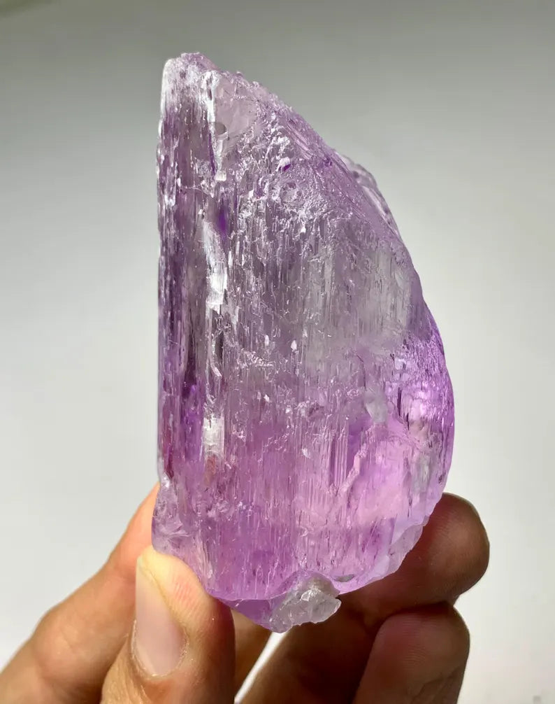 Pink Spodumene Kunzite Crystal from Afghanistan - 130 Gram