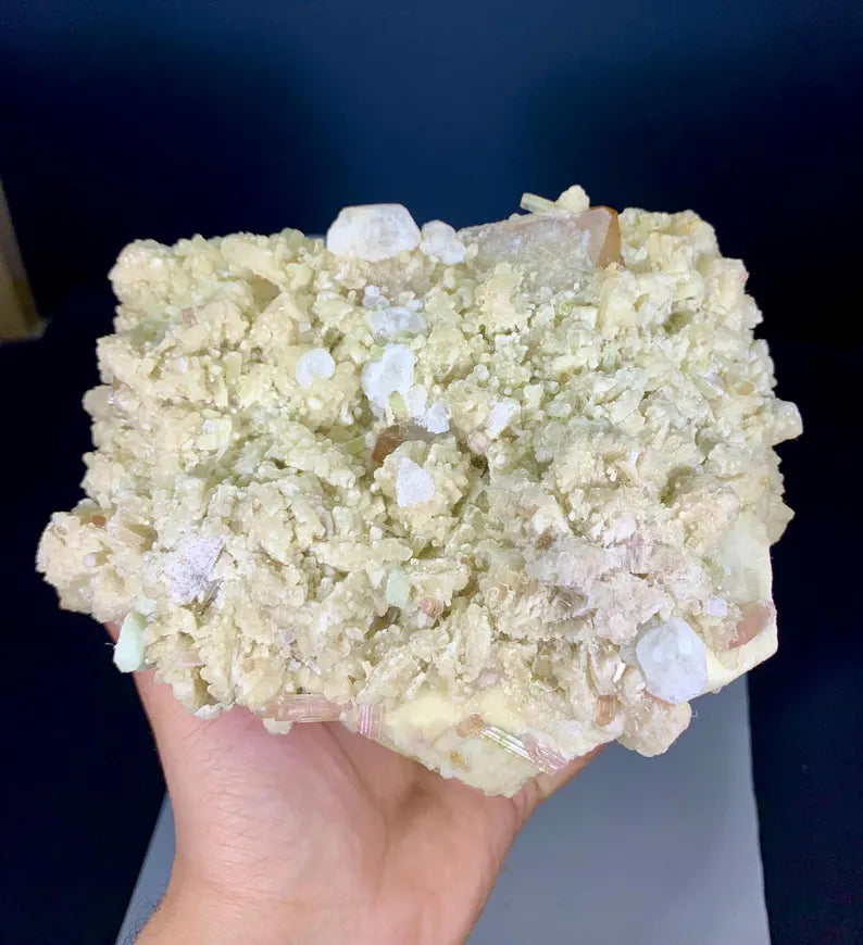 Bicolor Tourmalines With Topaz, Lepidolite, Pollucite and Feldspar combine Specimen from Pakistan - 2.5 KG