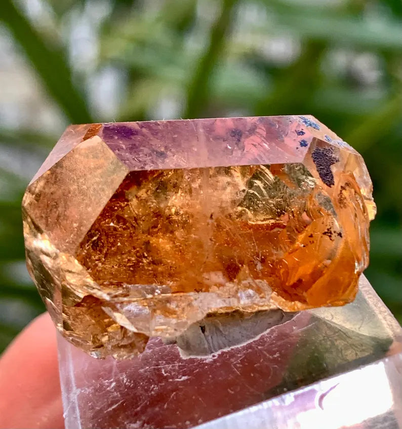 Rich Golden Color Topaz Crystal from Pakistan - 12 Gram