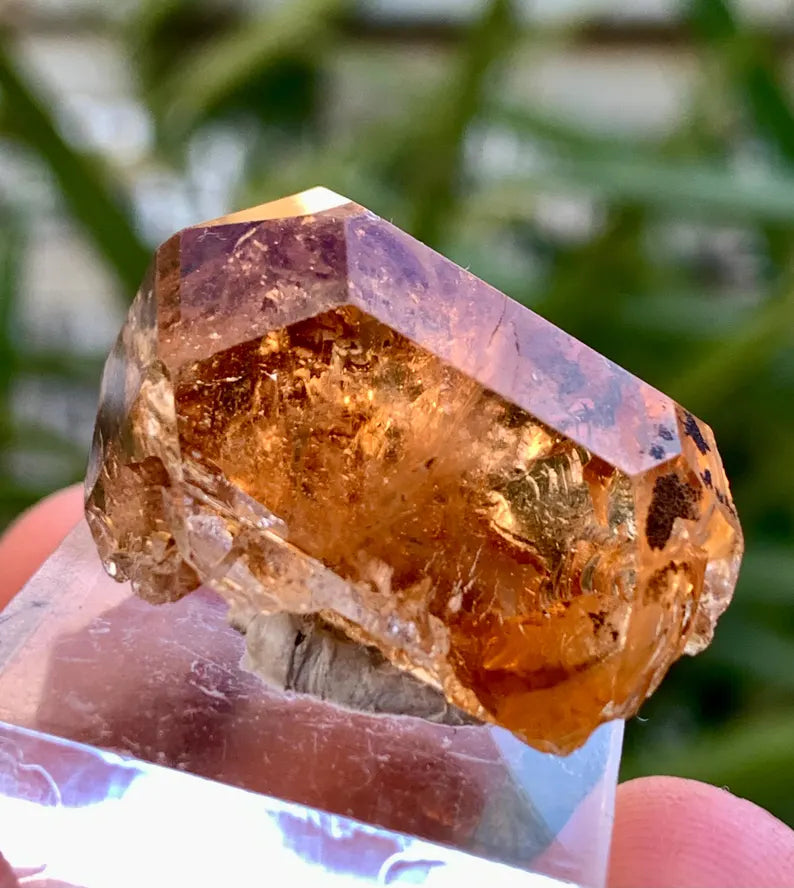 Rich Golden Color Topaz Crystal from Pakistan - 12 Gram