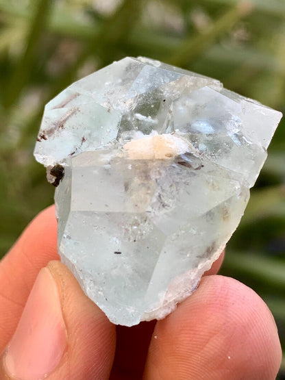 Diamond Cut Blue Aquamarine Crystal from SKardu Pakistan - 17 Gram