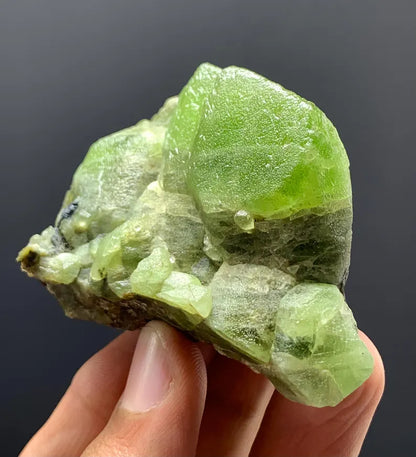 Collectors Choice Green Peridot Crystals Specimen from Pakistan - 136 Gram