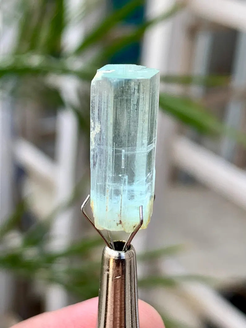 Gemmy Blue Aquamarine Crystal from Pakistan - 14.00 Carats