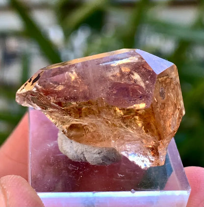 Rich Golden Color Topaz Crystal from Pakistan - 12 Gram
