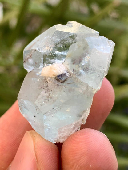 Diamond Cut Blue Aquamarine Crystal from SKardu Pakistan - 17 Gram