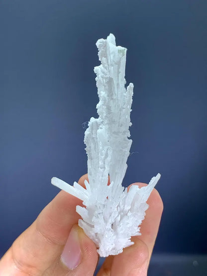 Natural Crystallized White Aragonite Branch from Pakistan - 13 Gram