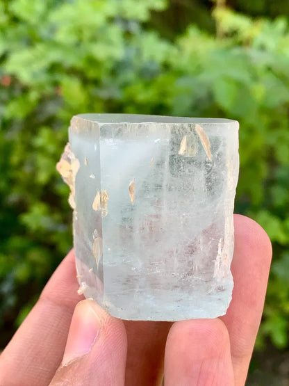 Natural terminated Blue AquCrystal from Pakistan - 56 Gram