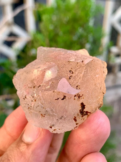 Natural Pink Fluorite Crystal from Pakistan - 75 Gram