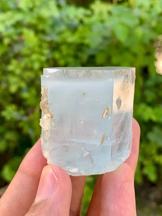 Natural terminated Blue AquCrystal from Pakistan - 56 Gram