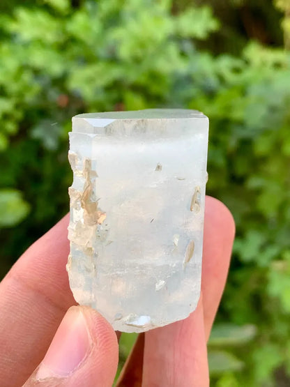 Natural terminated Blue AquCrystal from Pakistan - 56 Gram