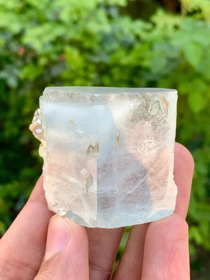 Natural terminated Blue AquCrystal from Pakistan - 56 Gram