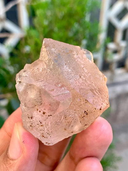 Natural Pink Fluorite Crystal from Pakistan - 75 Gram