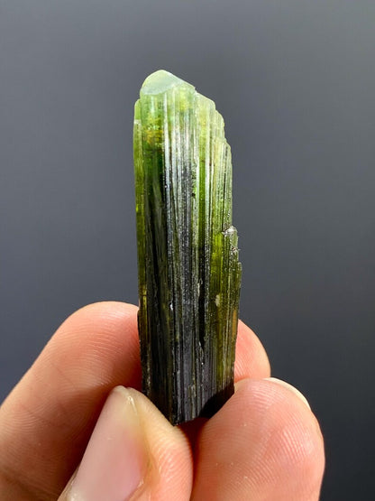 Natural Green Tourmaline Crystal s Bunch from Pakistan - 36.00 Carats