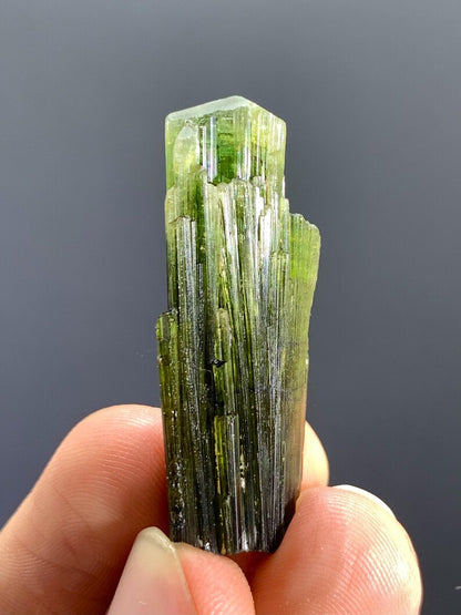 Natural Green Tourmaline Crystal s Bunch from Pakistan - 36.00 Carats