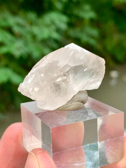 Natural Terminated Pink Morganite Crystal from Afghanistan - 19 Gram