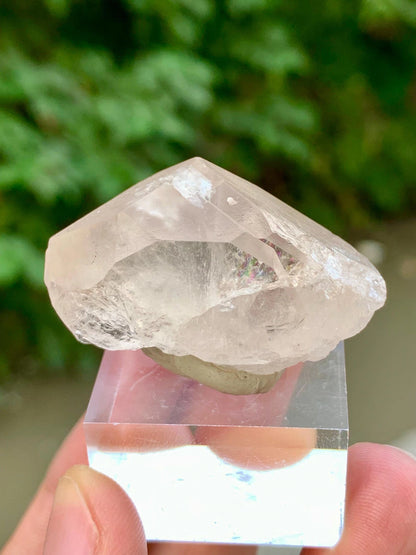 Natural Terminated Pink Morganite Crystal from Afghanistan - 19 Gram