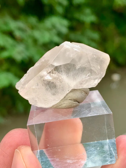Natural Terminated Pink Morganite Crystal from Afghanistan - 19 Gram