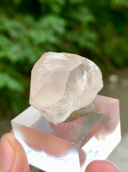 Natural Terminated Pink Morganite Crystal from Afghanistan - 19 Gram