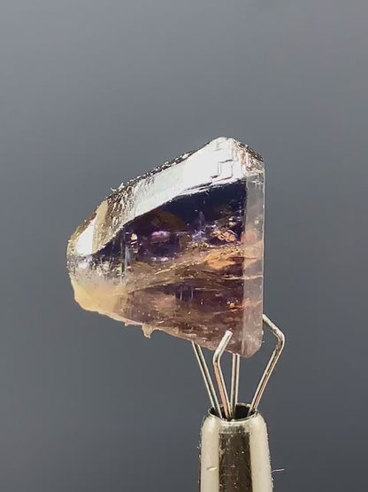 Blue and Yellow Tanzanite Crystal from Tanzania - 14.50 Carats