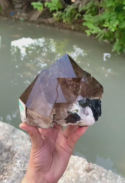 Collection Grade Smoky Quartz Specimen from Pakistan - 2278 Grams