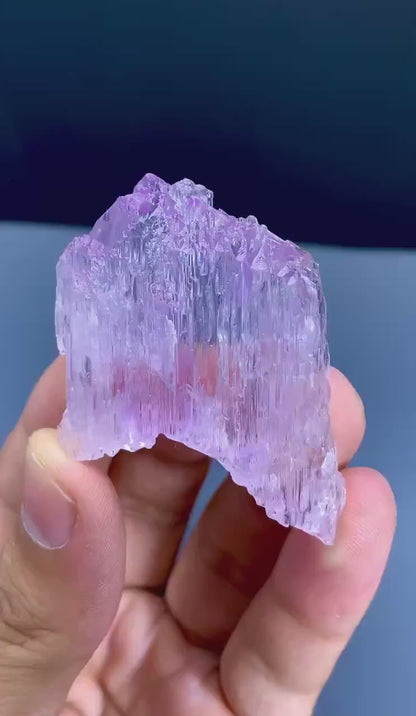 Pink Kunzite with Mountain SHape Terminations from Afghanistan - 37 Gram