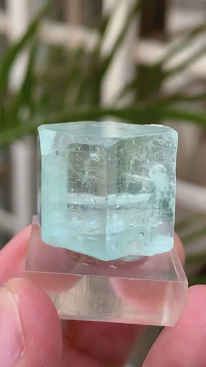 Transparent Blue Aquamarine Crystal from Pakistan - 16 Gram