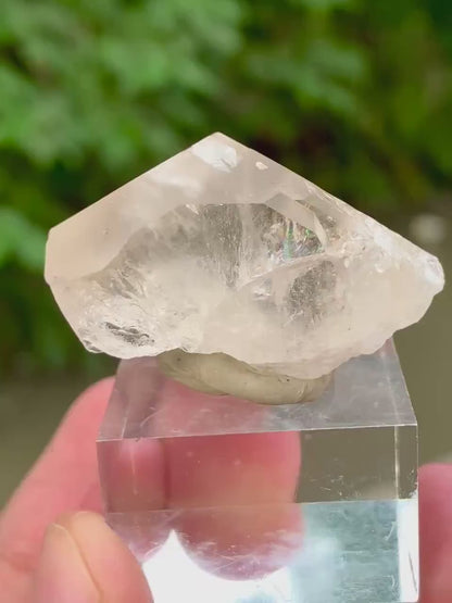 Natural Terminated Pink Morganite Crystal from Afghanistan - 19 Gram