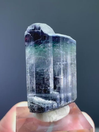 Bicolor Touurmaline Crystal from Afghanistan - 23 Gram